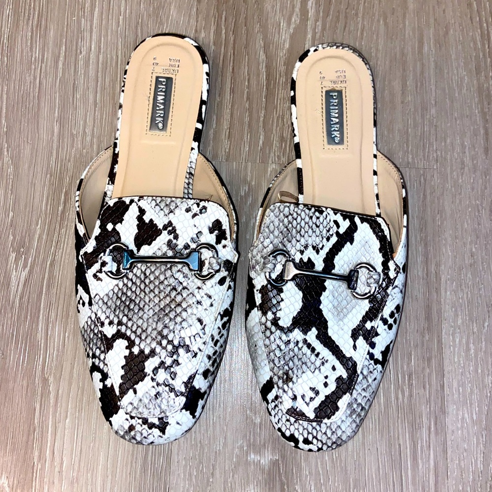 Primark Snake-print Loafers